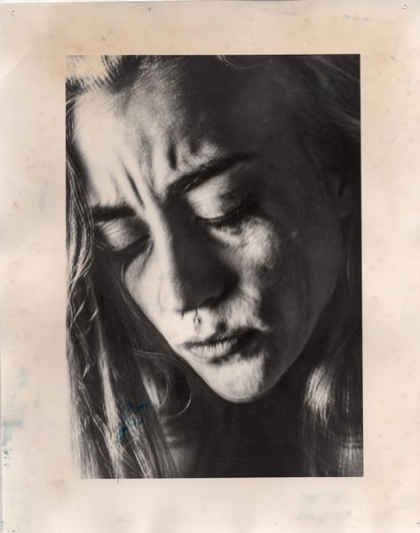 Image of “Untitled Self-Portrait in Tears” 