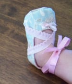 Image of Baby Ballet Flats Sewing Pattern