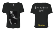 Image of Beaus and Arrows Drake V-Neck Neck Tee