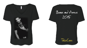 Image of Beaus and Arrows Drake V-Neck Neck Tee