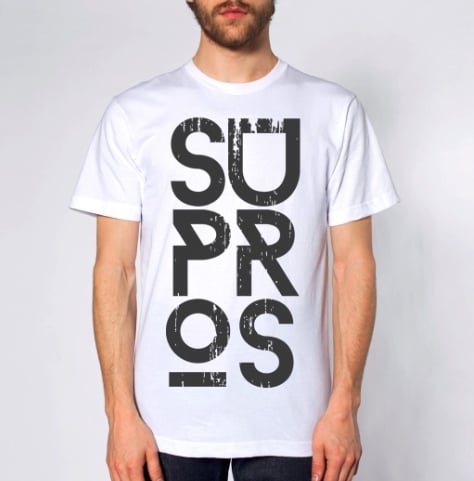 Image of 'Supros' original t-shirt 5 LEFT!