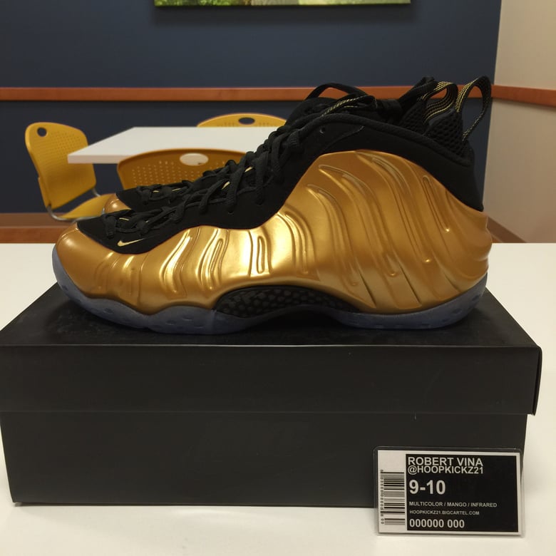 Image of Nike Air Foamposite One Metallic Gold (314996-700)