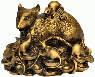 Image of Mongoose and gold