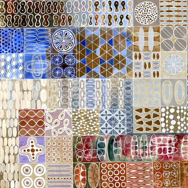 Image of  'Australian Seed Motifs i' from Small Print Series