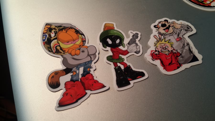 Image of Stay TOoOned Sticker Set #1