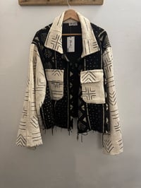 Image 1 of Black & white Waraba jacket 