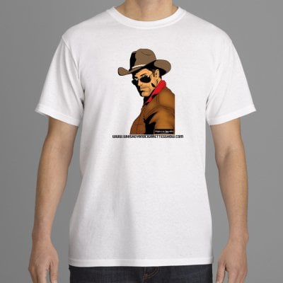 Image of Whiskey & Cigarettes Cowboy Casanova T-shirt