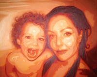Painting 'Me & my baby' - ARTIST'S COLLECTION