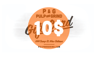Image of Pulp & Grind Gift Card / 10.00 