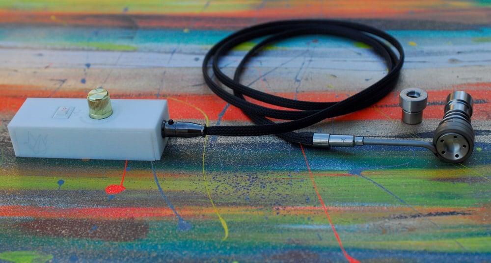 Image of Paper Crane Analog Enail  White/White w/ Gold Knob  On Sale! $150 with FREE 2 Day Priority Shipping!