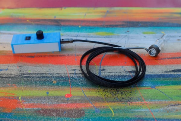 Image of Paper Crane Analog Enail by Coilworks Cyan/White On Sale! $135 with FREE 2-Day Shipping!