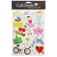 Image 2 of Ballerina Tattoos with gold & silver foil