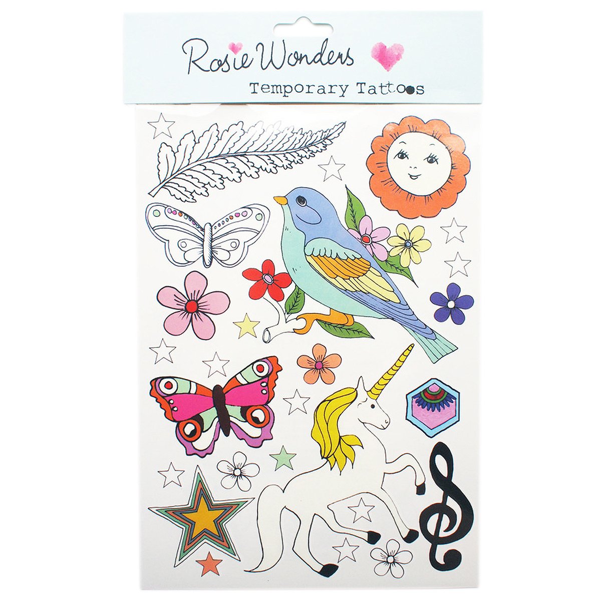  Unicorn Temporary Tattoos