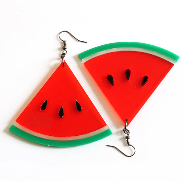 Image of Watermelon Earrings