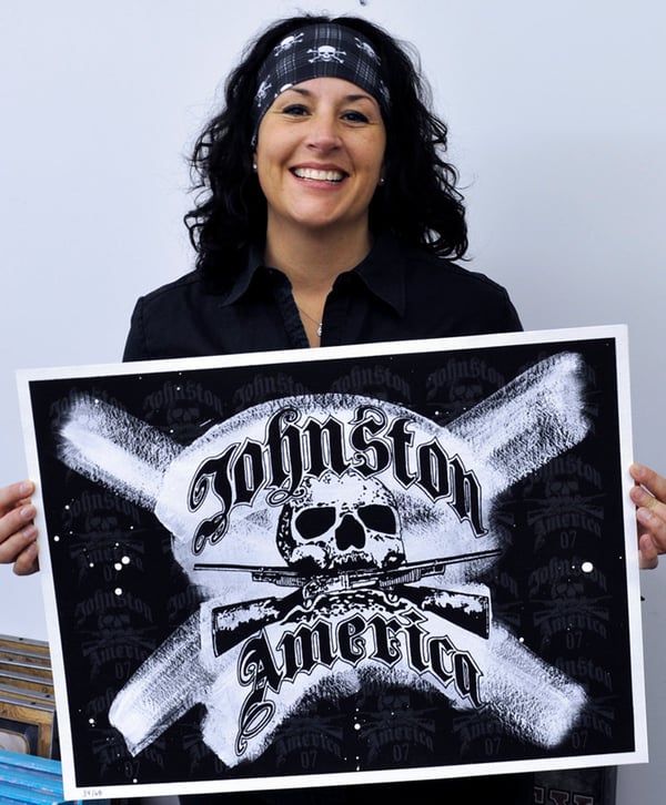 Image of Johnston America Skull & Shotguns 