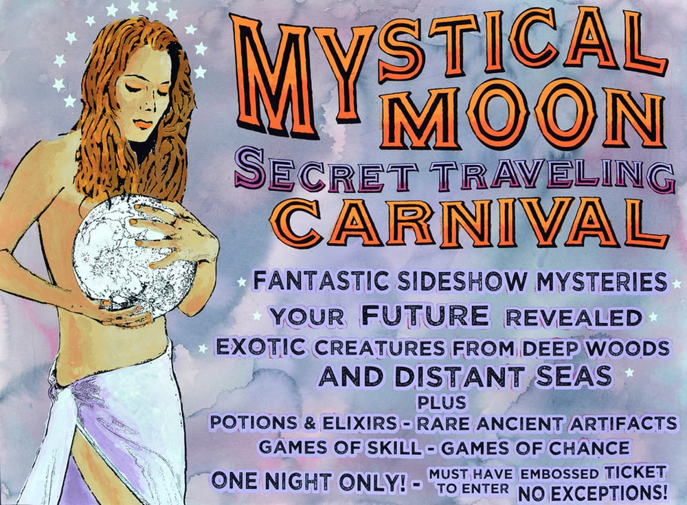 Image of Mystical Moon Secret Traveling Carnival