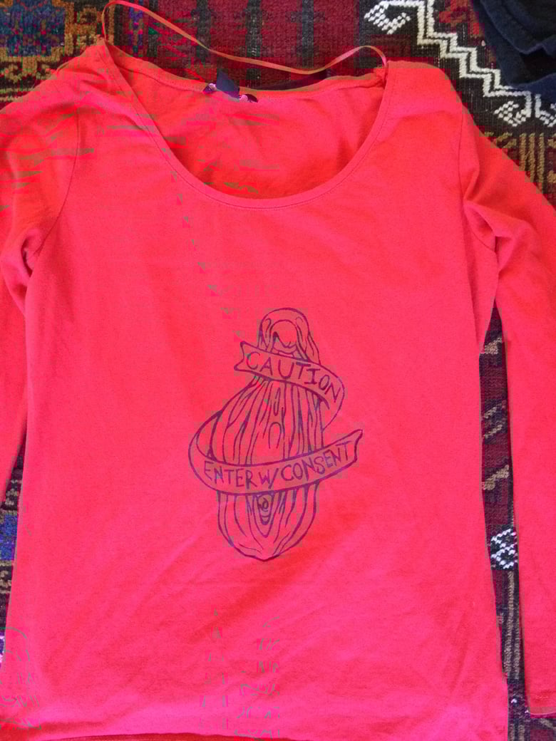 Image of L Enter With Consent shirt