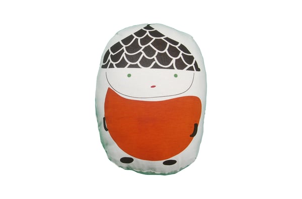 Image of organic acorn pillow