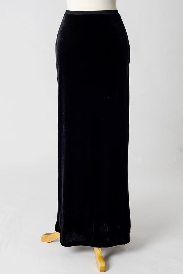 Velvet A-line Skirt (140)