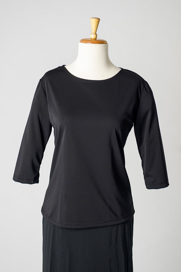 Jersey Round Neck Top (101)