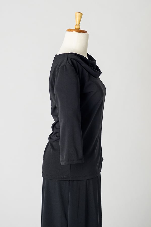 Jersey Cowl Top (109) Image 2