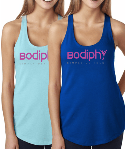 Image of Bodiphy Cancun or Royal Racerback Terry Tank (2 Print Options)
