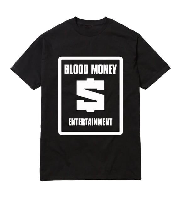 Image of Blood Money logo tee