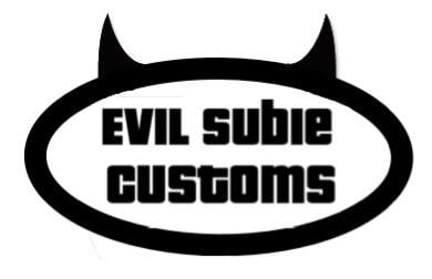 Image of Evil Subie Customs Decal