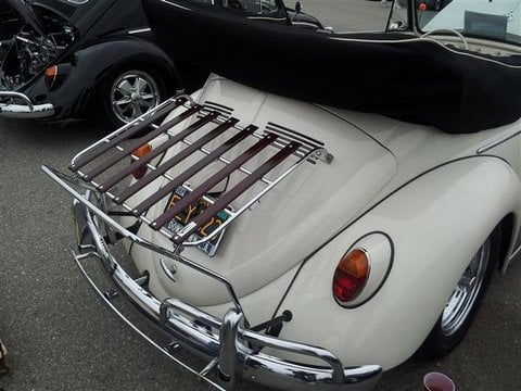 Bike rack for vw best sale beetle convertible