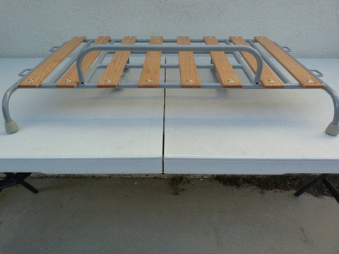 Image of VINTAGE SILVER POWDER COAT VW GHIA DECK-LID