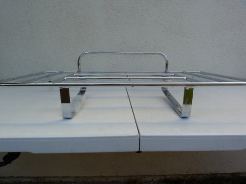 Image of VW GHIA DECK-LID – CHROME FRAME ONLY