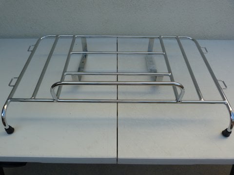 Image of VW GHIA DECK-LID – CHROME FRAME ONLY