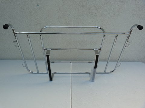Image of VW GHIA DECK-LID – CHROME FRAME ONLY