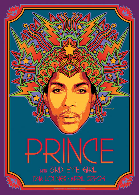 Image of PRINCE w/3rd Eye Girl 2013