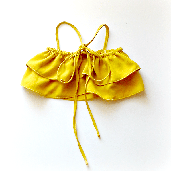 Image of Daffodil Ruffle Top- LIMITED EDITION