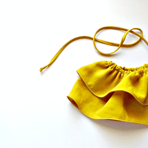 Image of Daffodil Ruffle Top- LIMITED EDITION