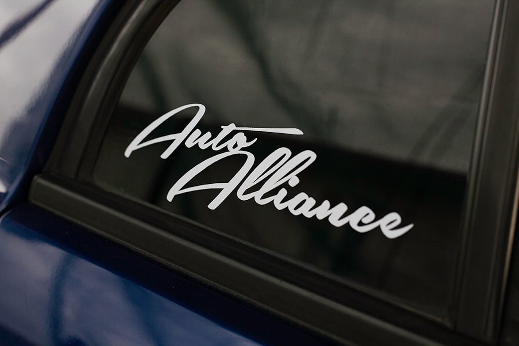 Auto Alliance Logo Vinyl Sticker / Auto Alliance