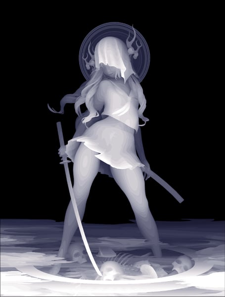 Image of A Territory of A High School Girl Limited Edition Print by Kazuki Takamatsu