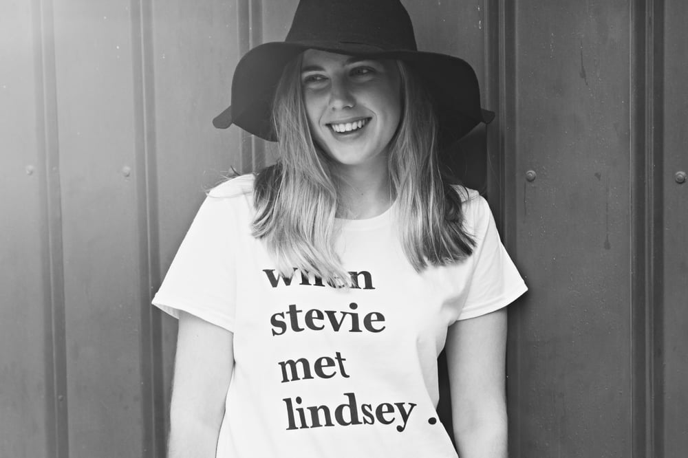 Image of when stevie met lindsey ... t-shirt
