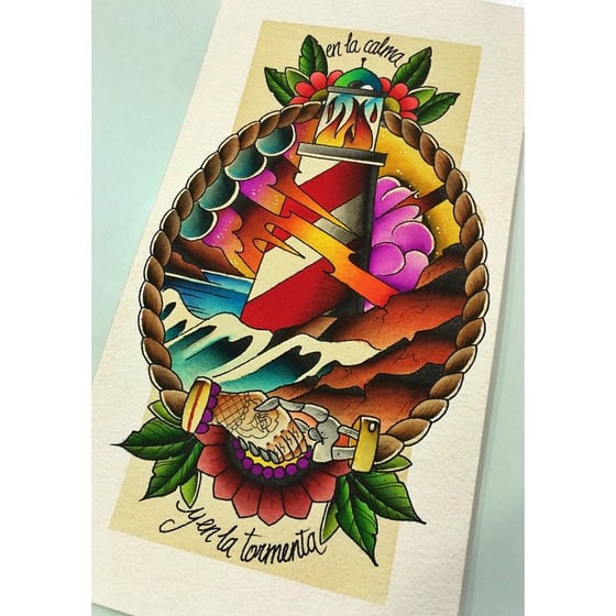 Image of En la calma y en la tormenta