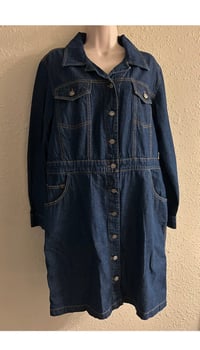 Image 10 of New Sz 16 Mwah Jeans Diva Denim Dress #162*1.15