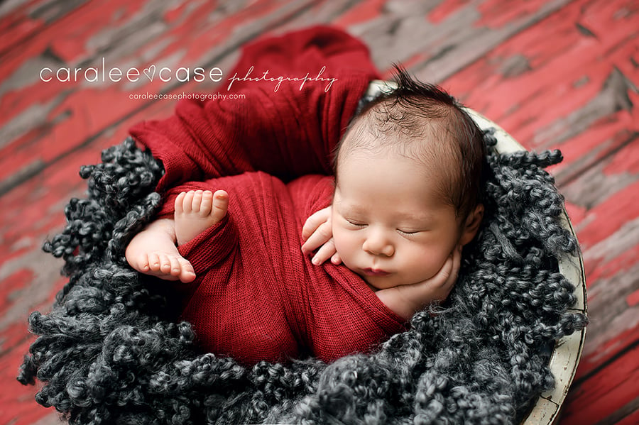 Image of Fluffy Gray Boa Basket stuffer