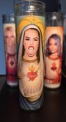 Image of Miley Cyrus Prayer Candle