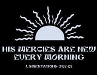 Image 2 of Men’s Dark ‘New Every Morning’ Tee 
