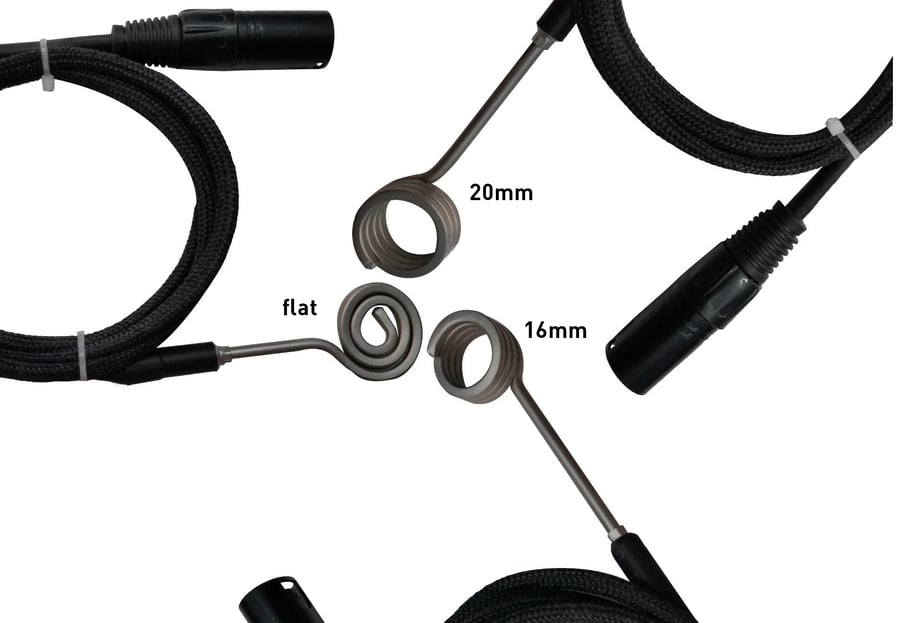 Image of 16mm, 20mm, & Flat Kevlar Heater Coils