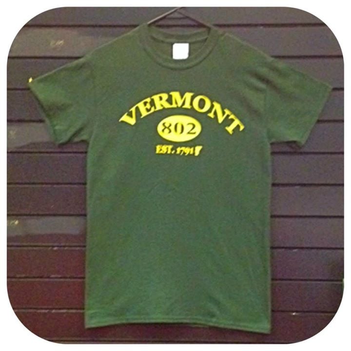 Image of Vermont 802 Arch TShirt - Vermont Shirt - VT shirt - Vermont Clothing - Vermont Clothes