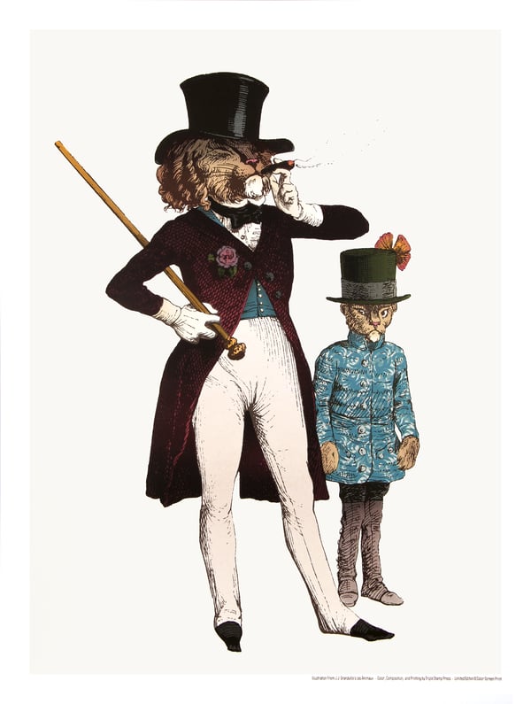 Image of The Lion Dandy and Cub // The Grandville Series