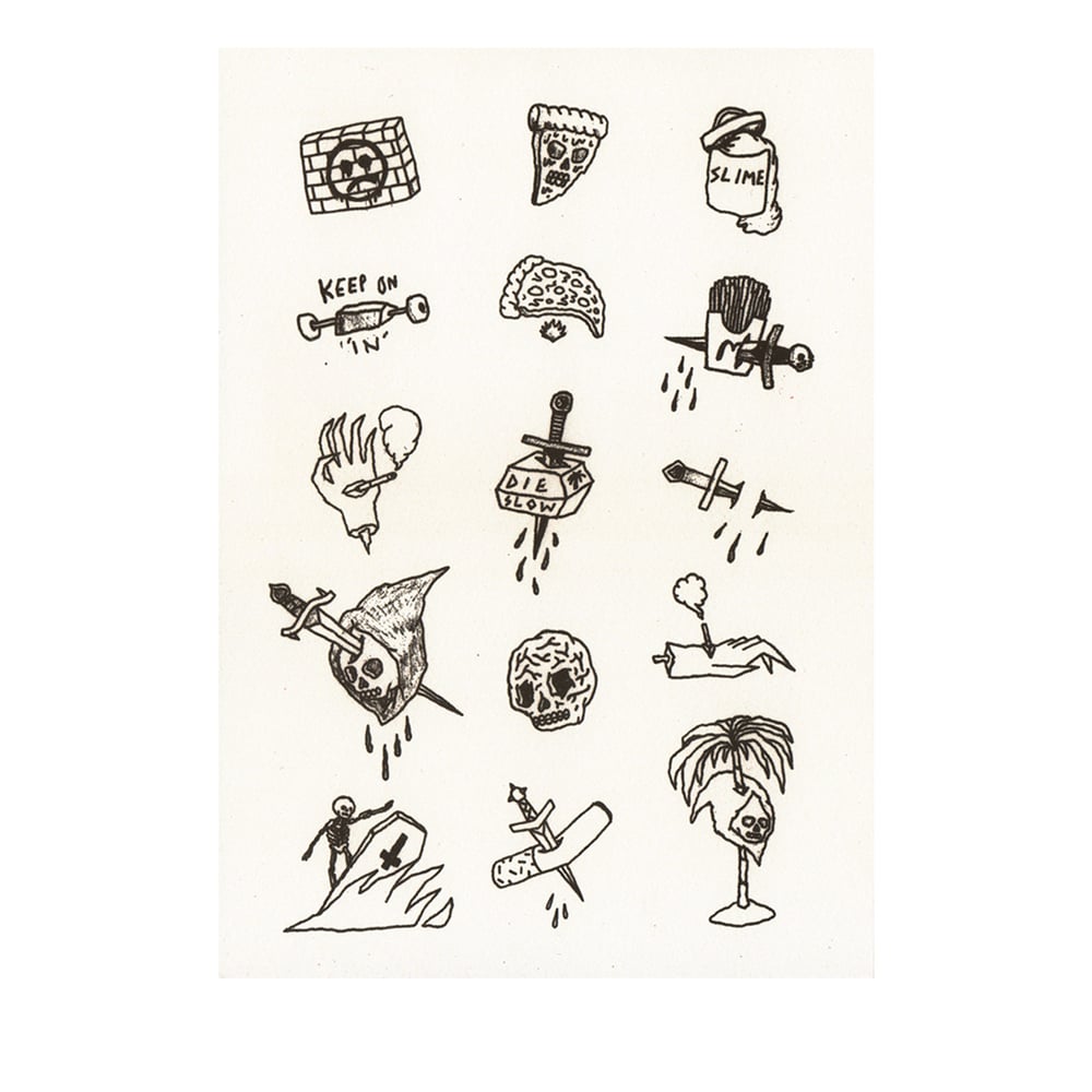 Image of TATTOO FLASH RISO
