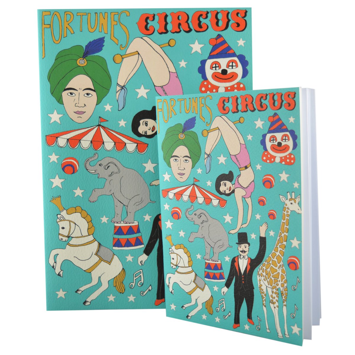 Circus A4 Notebook