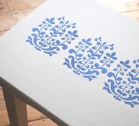 Image 4 of Jaipur Furniture Stencil for Furniture, Wall and Fabric Projects-Moroccan stencil-DIY 